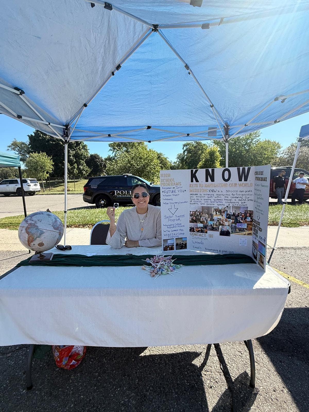 Miriam @South end Health Fair